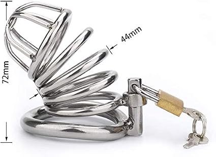 OHMAMA FETISH - Cage de chasteté en métal - Taille S – Image 6