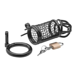 Cage à pénis Homme Matrix Black – XXX Dreamtoys