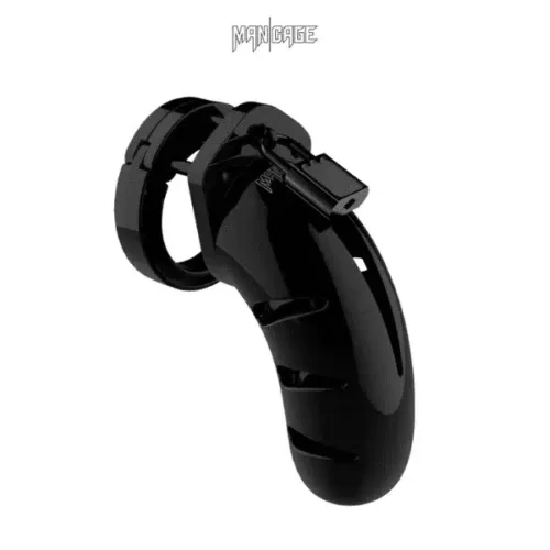 Cage de chasteté 11,5cm ManCage 03 noir 1(1)
