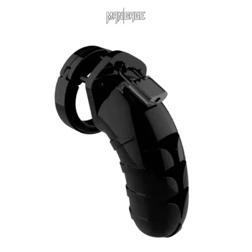 Cage de chasteté 11,5cm ManCage 04 noir 4(1)
