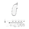 Cage de chasteté 12,5cm avec plug d'urètre - ManCage 17 2(1) Cage de chasteté 12,5cm avec plug d'urètre - ManCage 17 2(1)