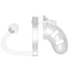 Cage de chasteté 9cm avec plug - ManCage 10 3(1)