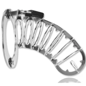 METAL HARD - Cage à pénis Homme - Taille 14 cm