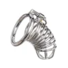 OHMAMA FETISH - CAGE DE CHASTETÉ EN MÉTAL TAILLE L 2(1)