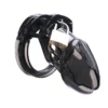Cage de chasteté Homme 5 anneaux de testicules
