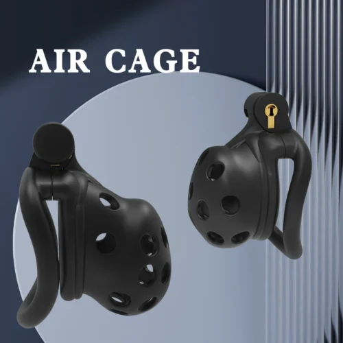 Cage de chasteté Homme à trous d'aération - 2 Tailles