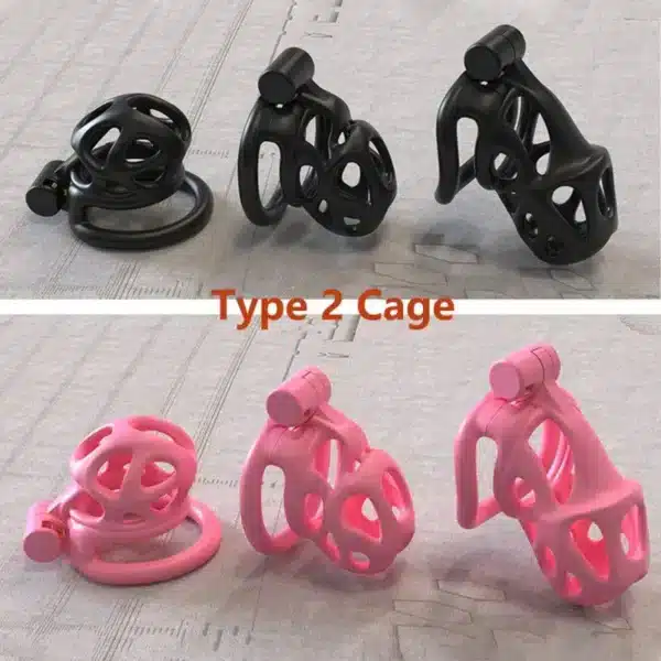 Cage de chasteté intégrée pour hommes, respirante et facile à porter – Image 4