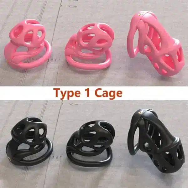 Cage de chasteté intégrée pour hommes