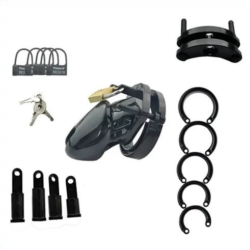 Cage de Chasteté CB 6000 S Noire 6 x 3.2 cm