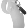 Cage de Chasteté Silicone Bran 9 x 3cm Noire